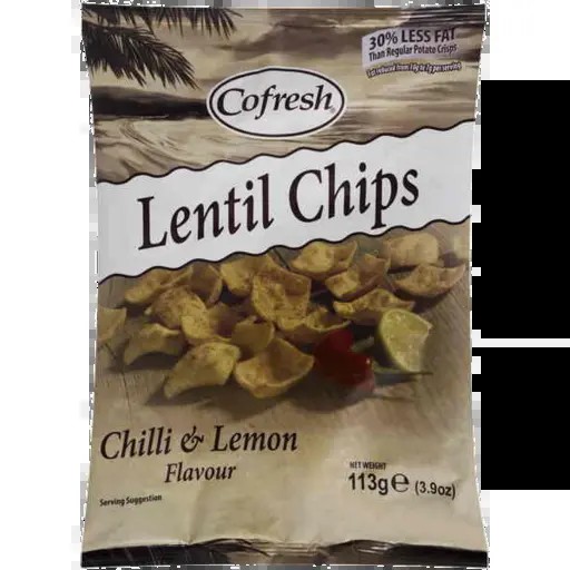 COFRESH LENTIL CHIPS 113 GM