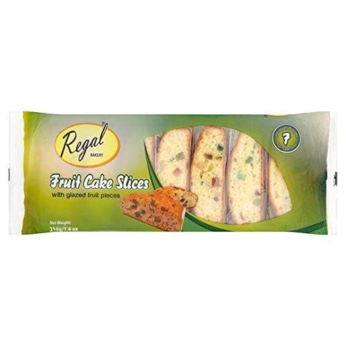 REGAL FRUIT CAKE SLICE 210 GM