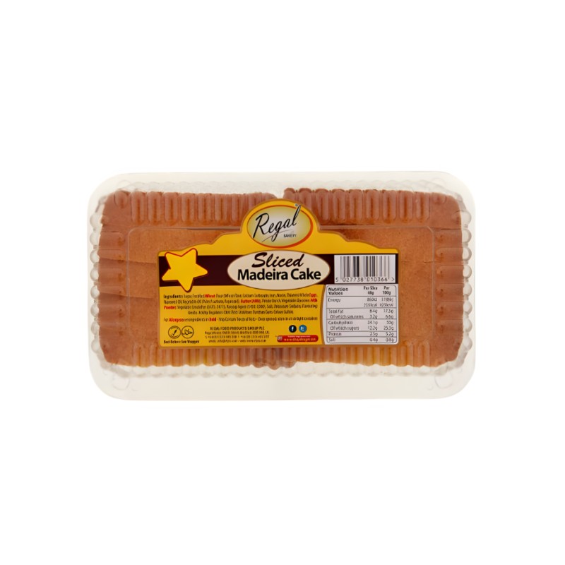 ALMOND SLICED CAKE 470 GM