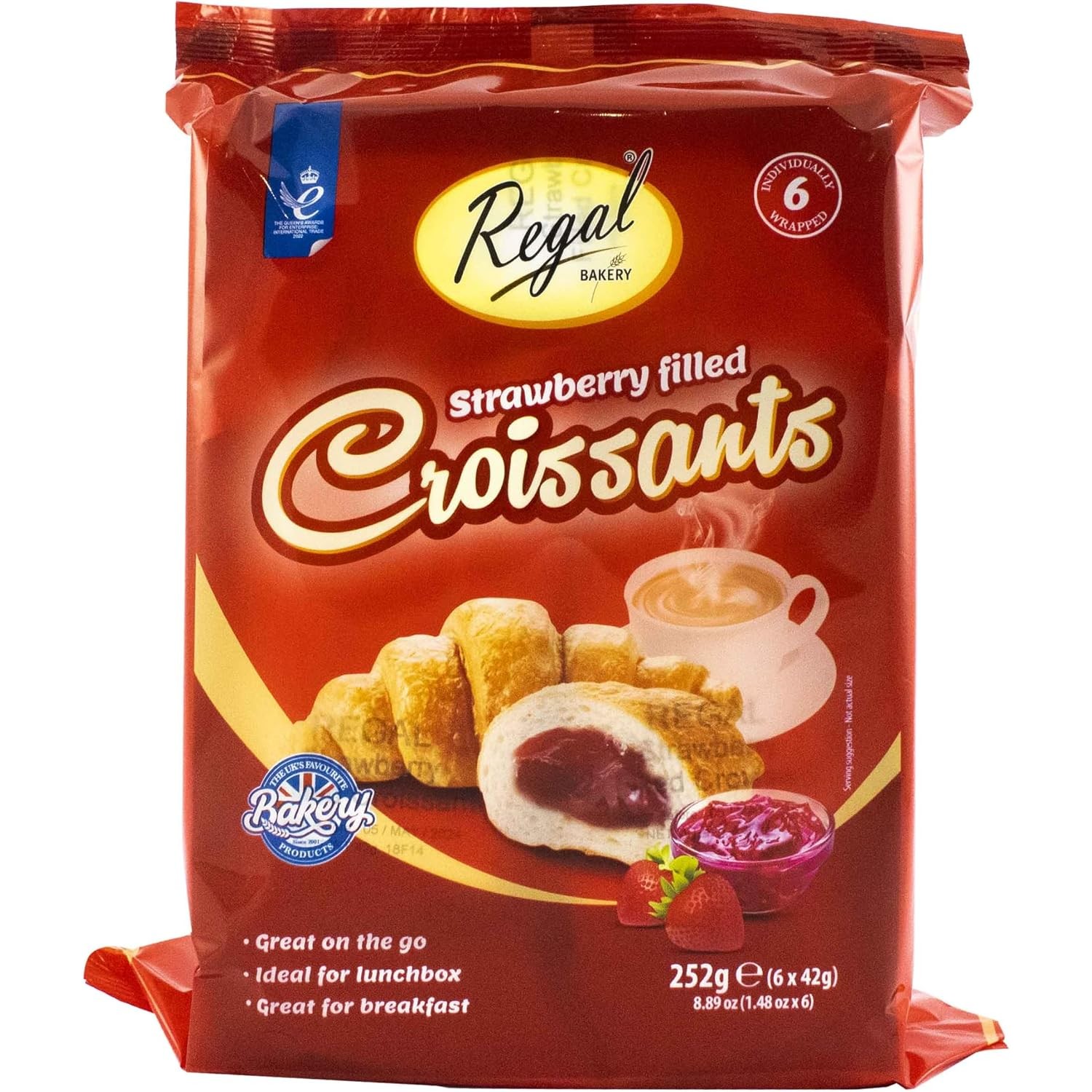 Regal Strawberry Filled Croissants 8.89 OZ