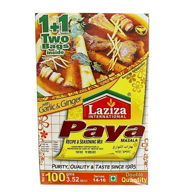 LAZIZA PAYA MASALA 100 GM