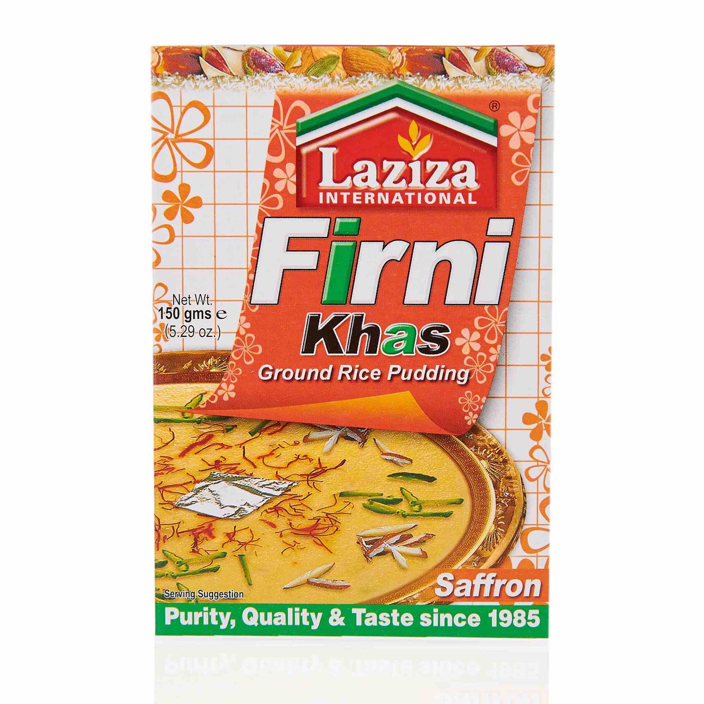 LAZIZA FIRNI KHAS SAFFRON FLAVOR 150 GM