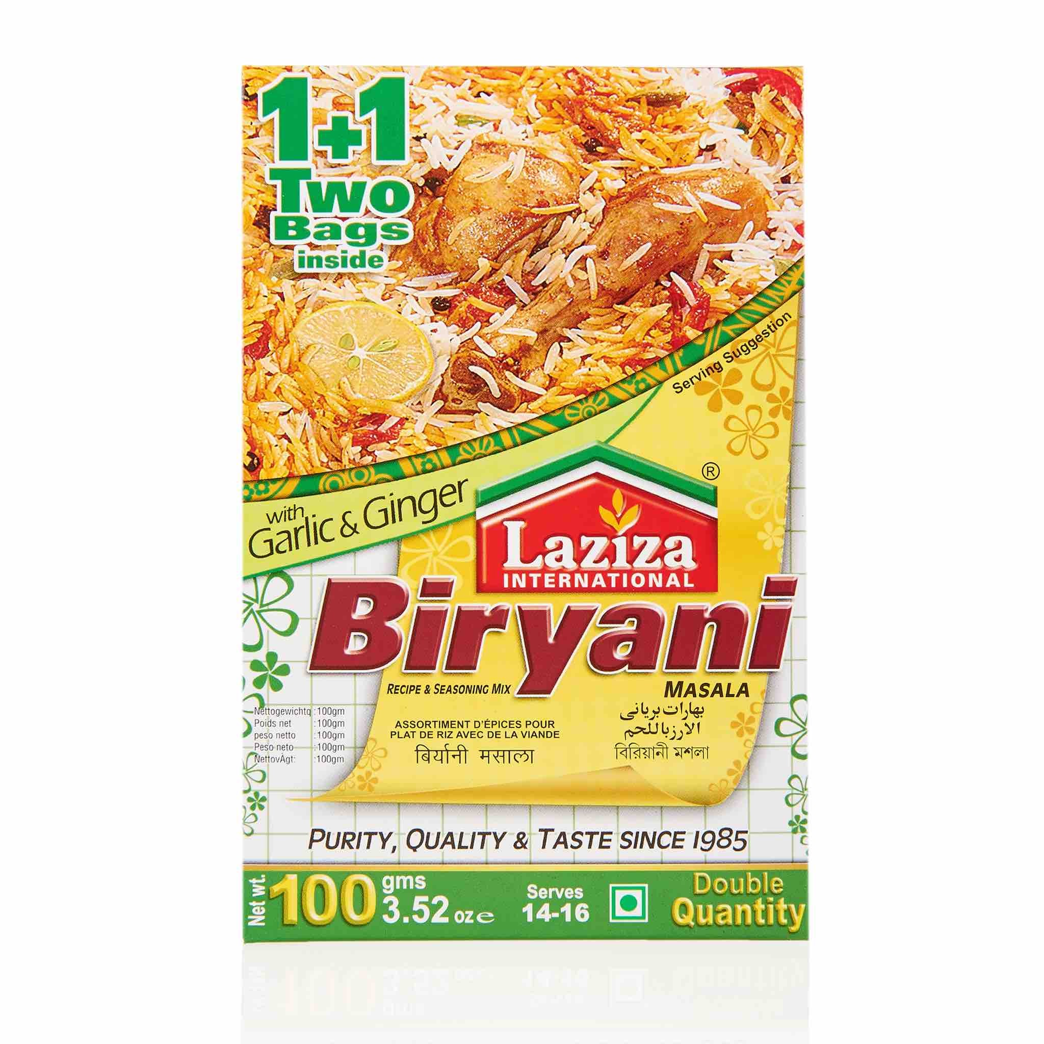 LAZIZA BIRIYANI MASALA MIX 100 GM
