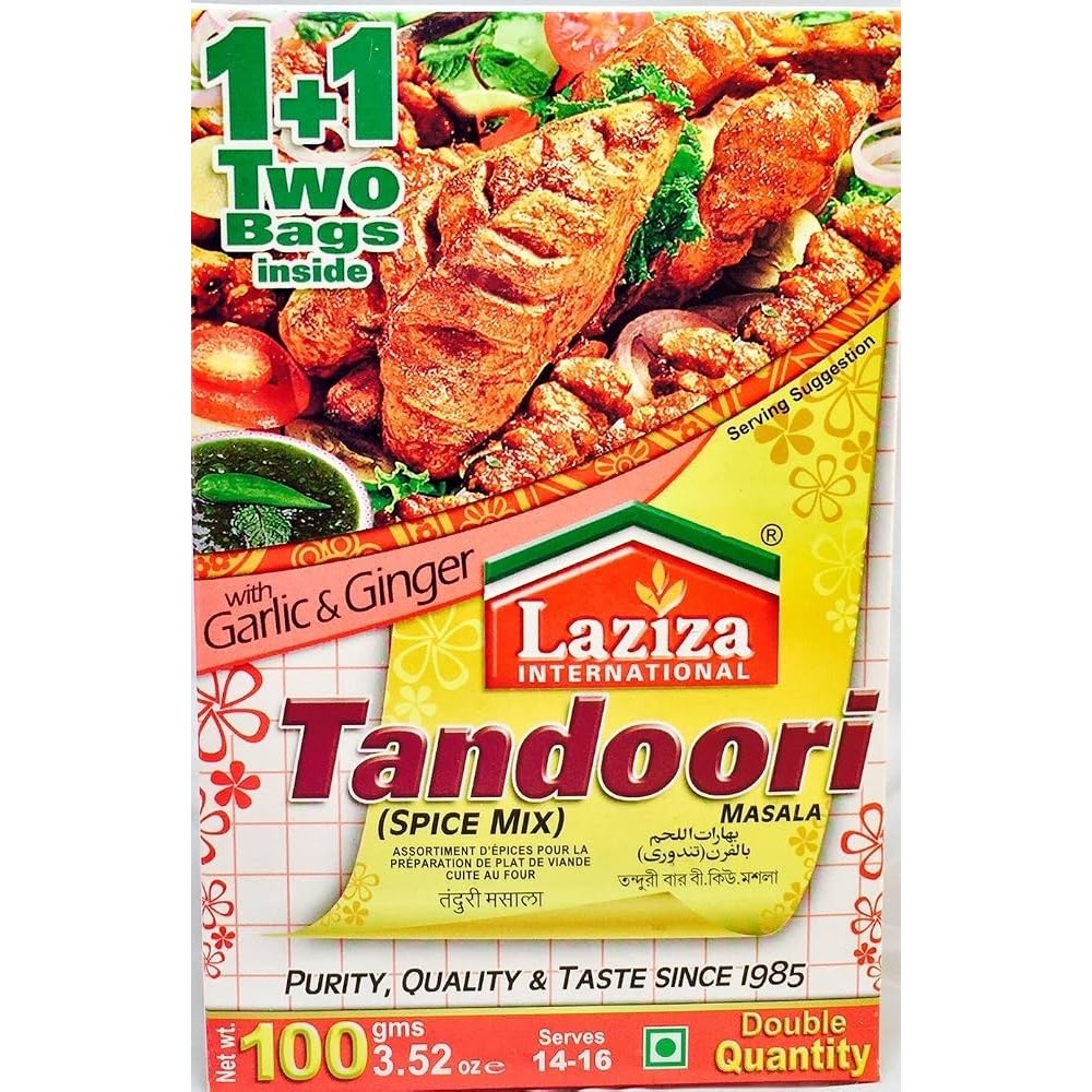 LAZIZA TANDOORI MASALA 100 GM