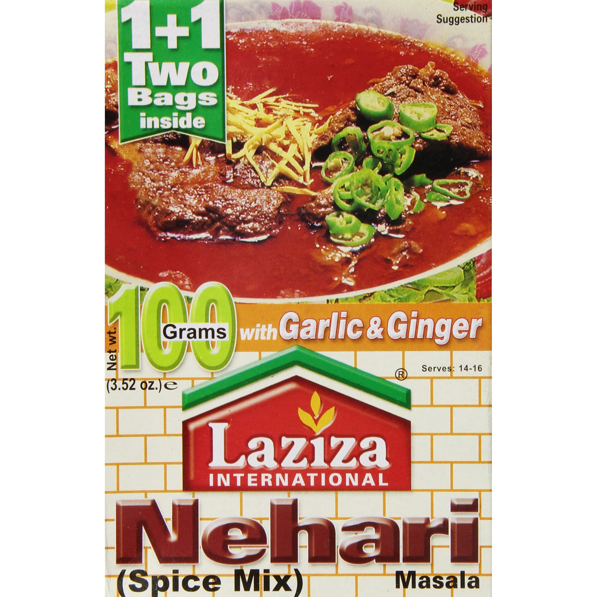 LAZIZA NEHARI MASALA 100 GM