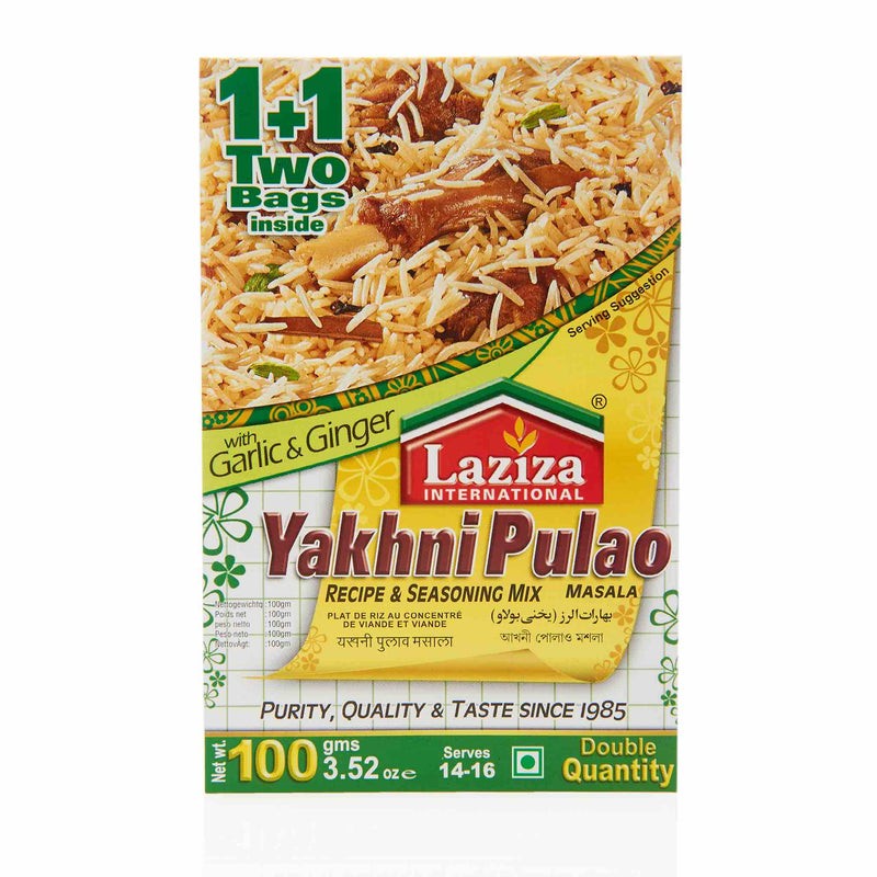 LAZIZA YAKHNI PULAO MASALA 100 GM
