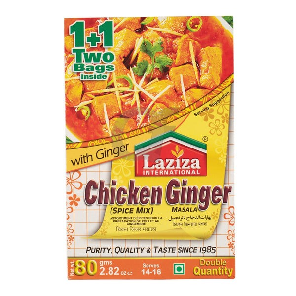 LAZIZA CHICKEN GINGER MASALA 80 GM