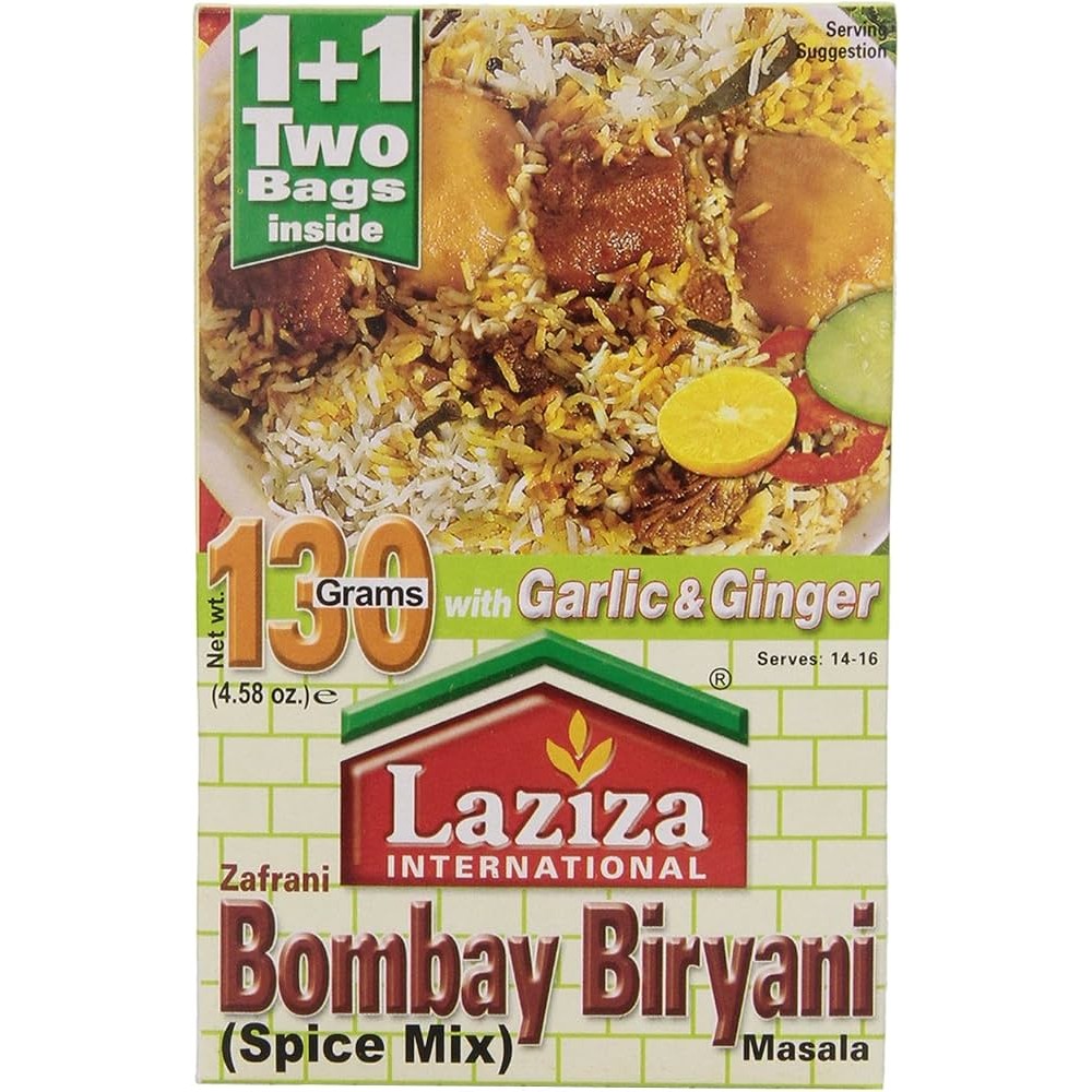 LAZIZA BOMBAY BIRYANI MASALA 100 GM