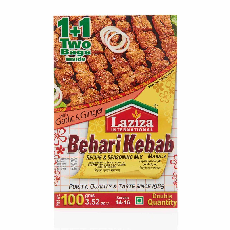 LAZIZA BEHARI KEBAB MASALA 100 GM