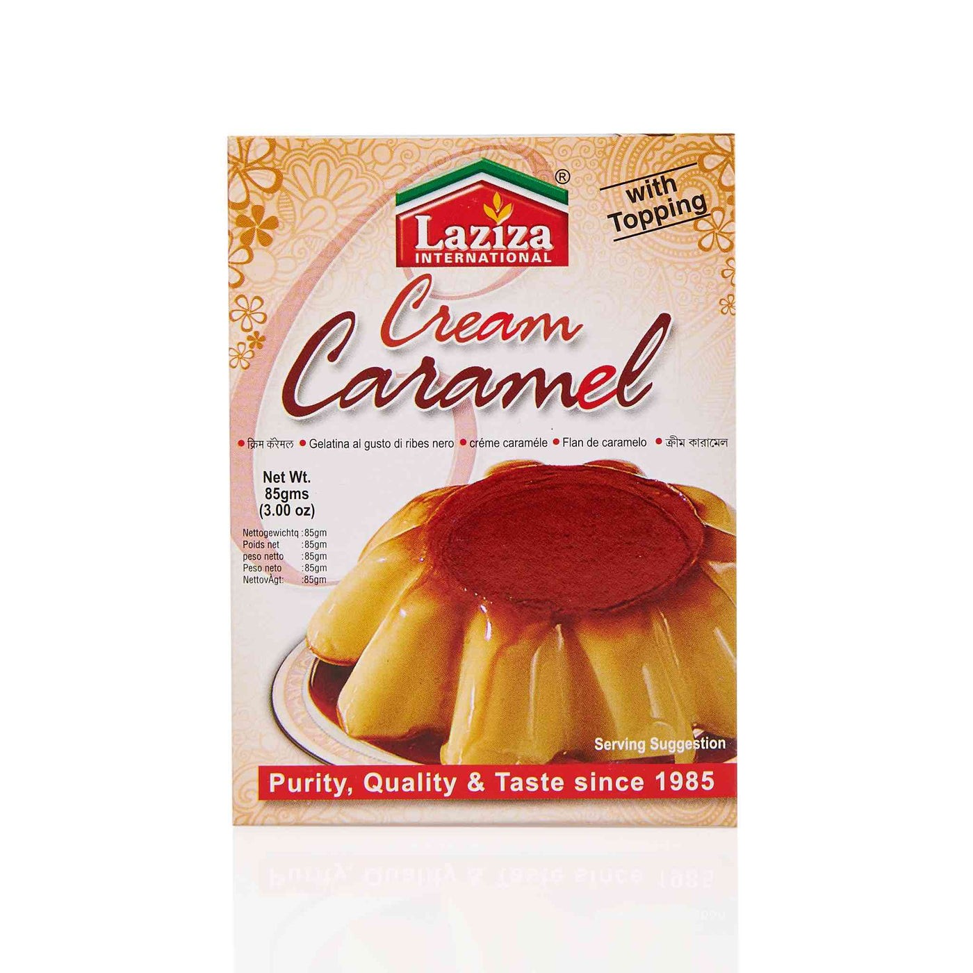 LAZIZA CREAM CARAMEL 85 GM