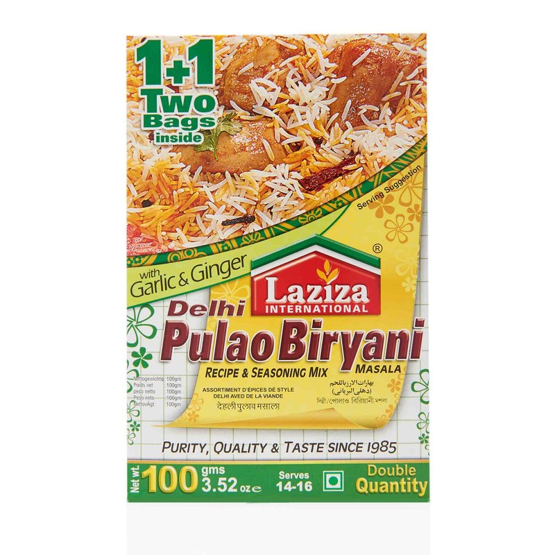 LAZIZA DELHI PULAO BIRYANI 100 GM