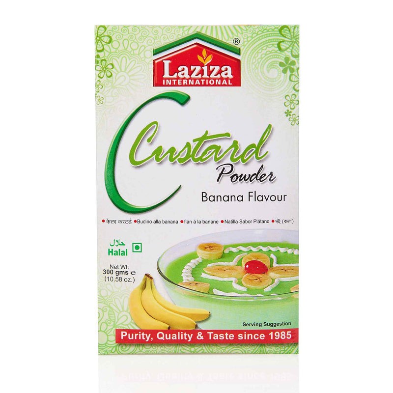 LAZIZA CUSTARD BANANA 300 GM