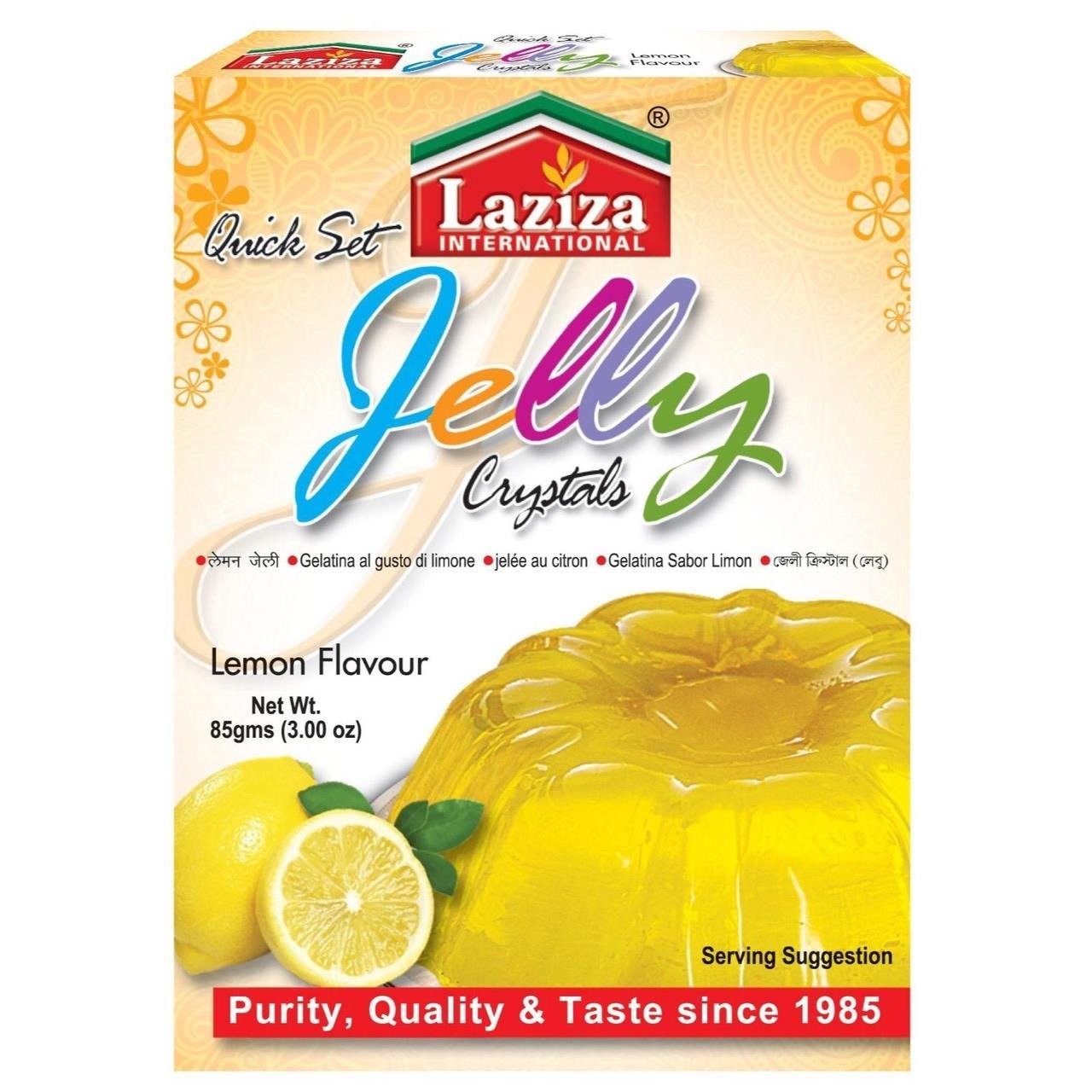 Laziza Lemon Jelly 85 GM