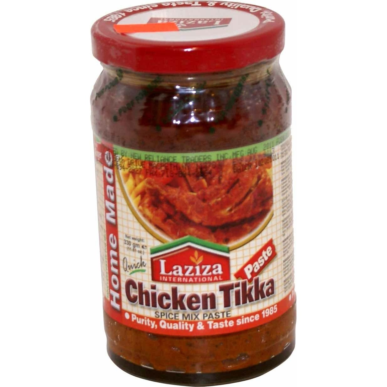 9 LAZIZA CHICKEN TIKKA PASTE 330 GM