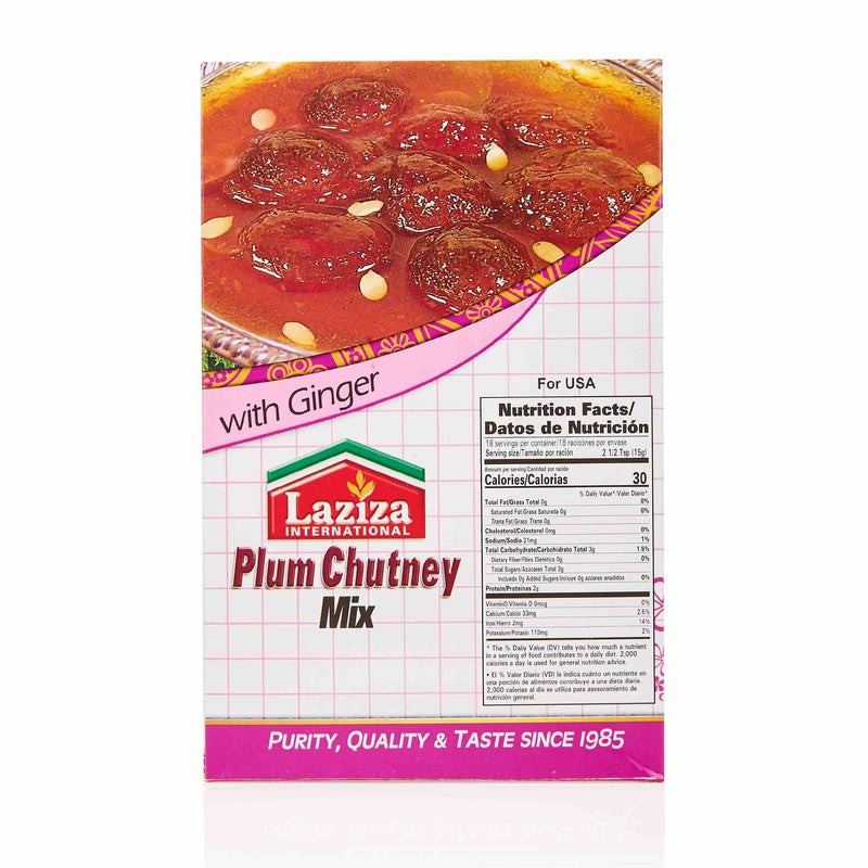 LAZIZA PLUM CHUTNEY 400 GM