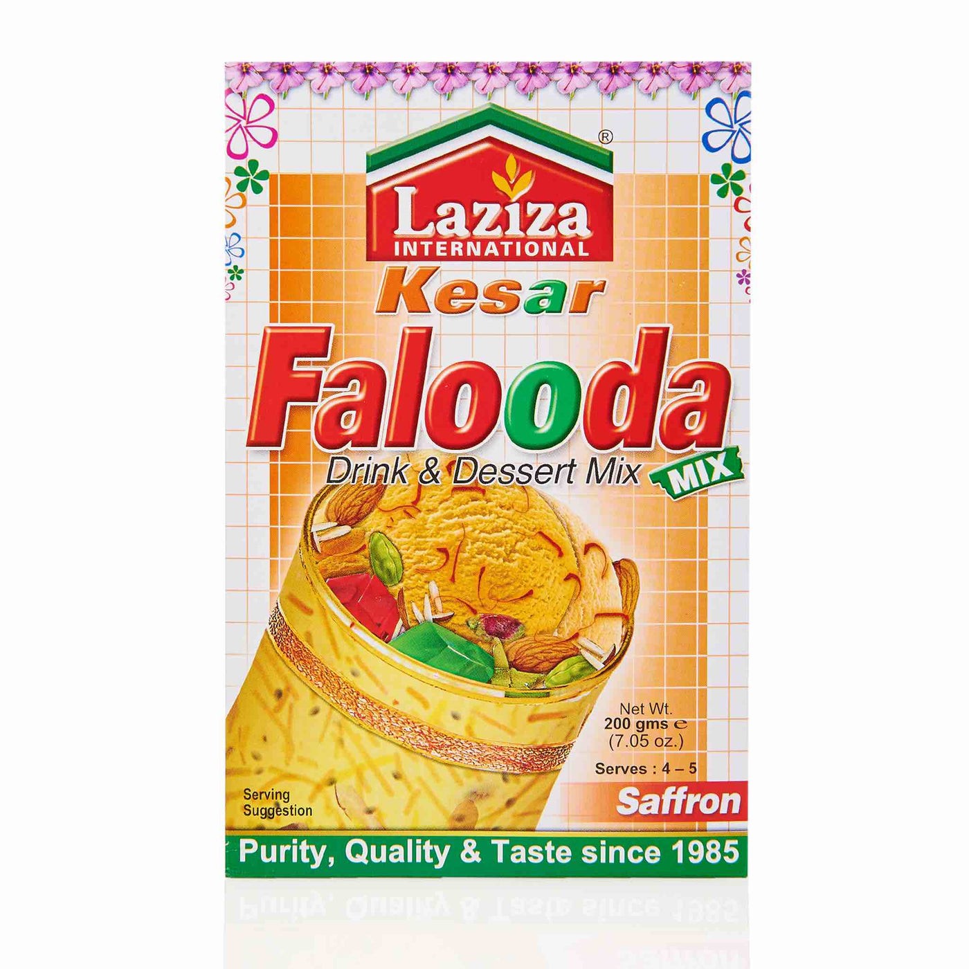 LAZIZA FALOODA MIX KESAR 200 GM