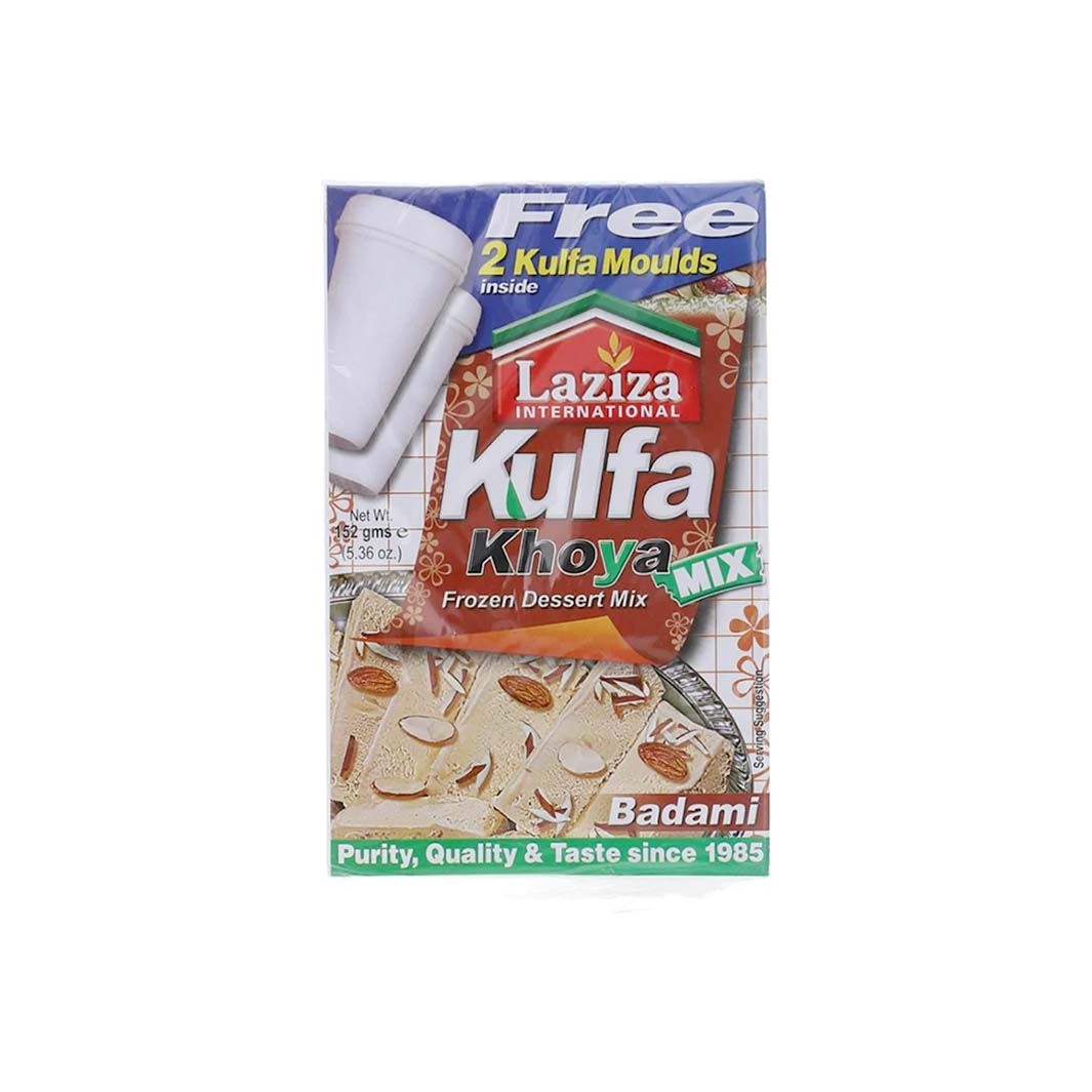 LAZIZA KULFA KHOYA MIX BADAMI 152 GM