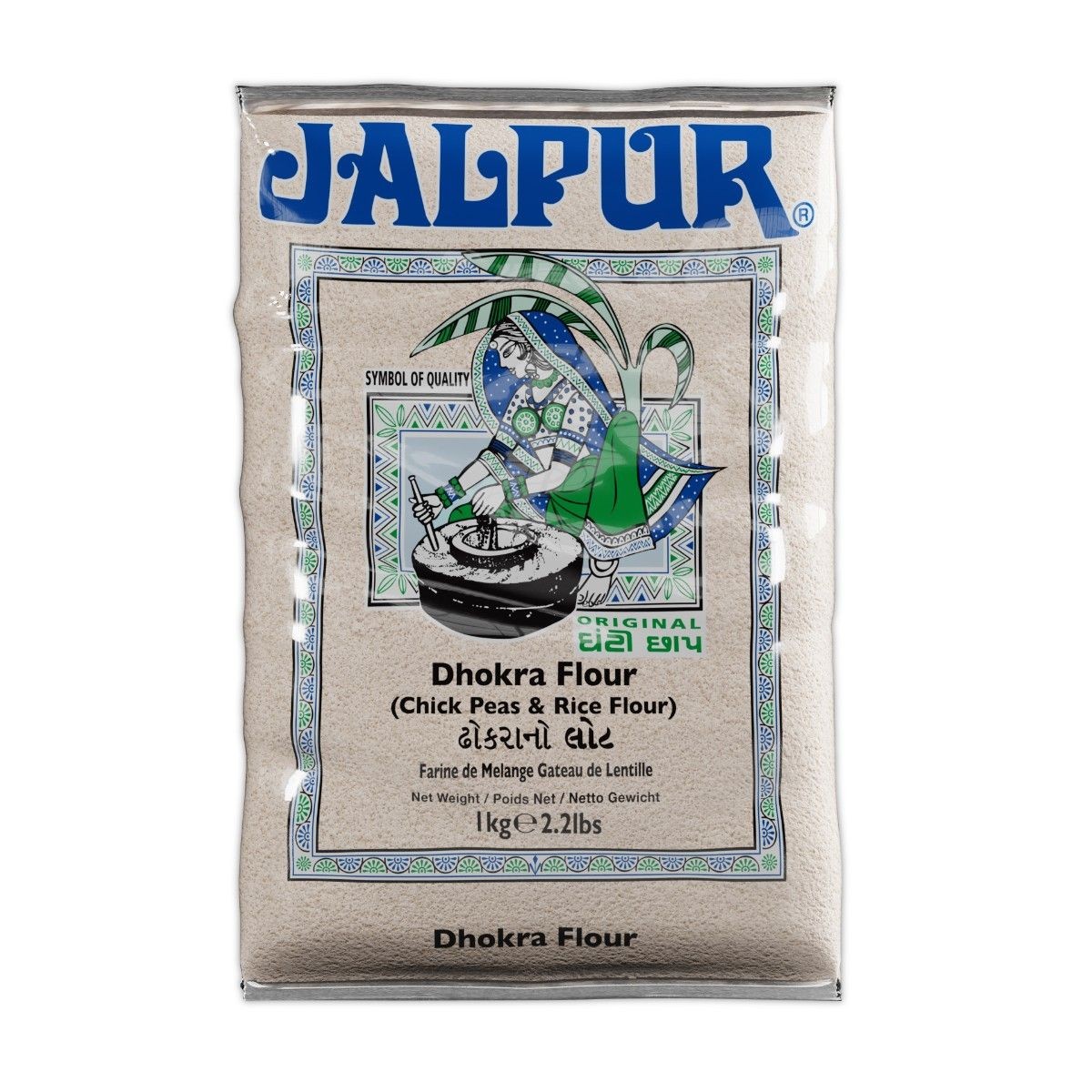 Jalpur Dhokra Flour 2.2 LBS