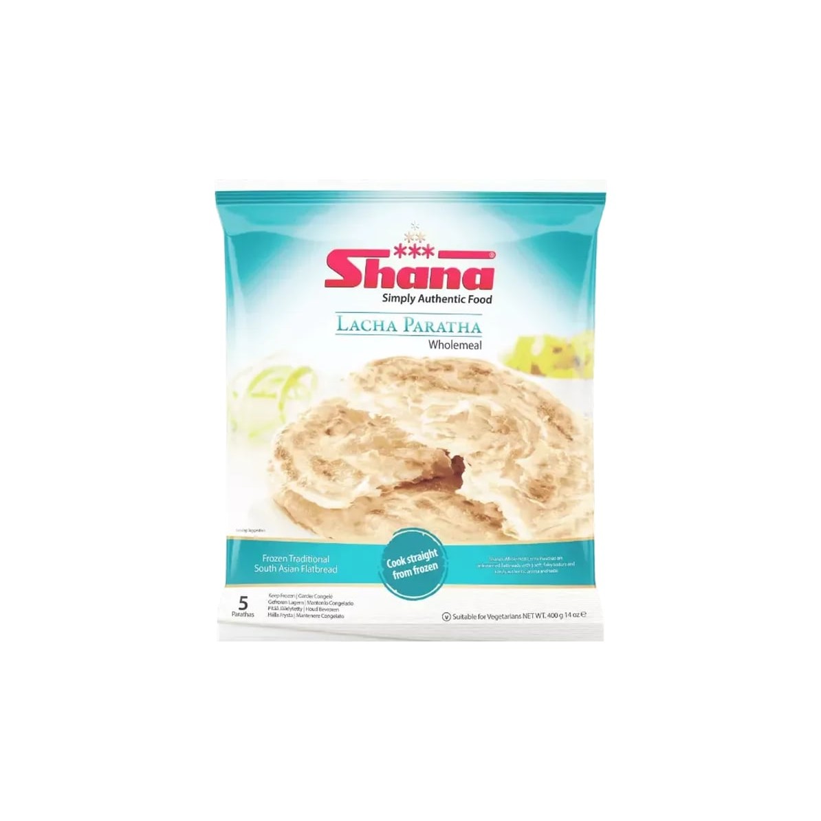 SHANA WHLE WHEAT LACHA 400 GM