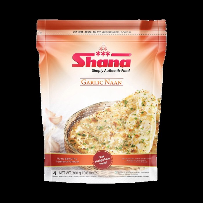 SHANA GARLIC NAAN 300 GM