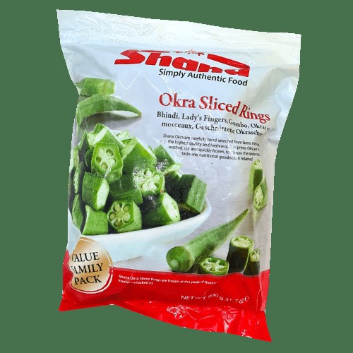 SHANA OKRA SLICED 900 GM