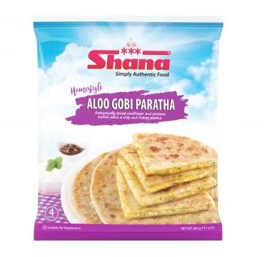SHANA ALOO GOBI PARATHA 400 GM