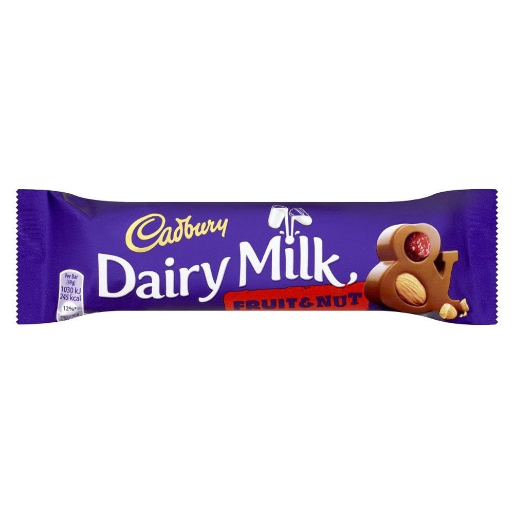 CADBURY DAIRY MILK FRUIT & NUT 49 GM
