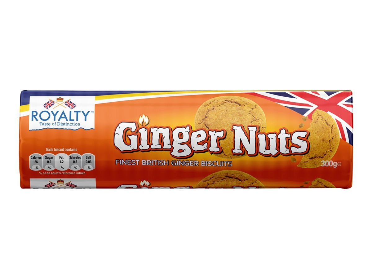 Royalty Ginger Nuts 300 GM