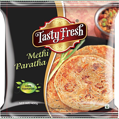 Tasty Fresh Methi Paratha 400 GM