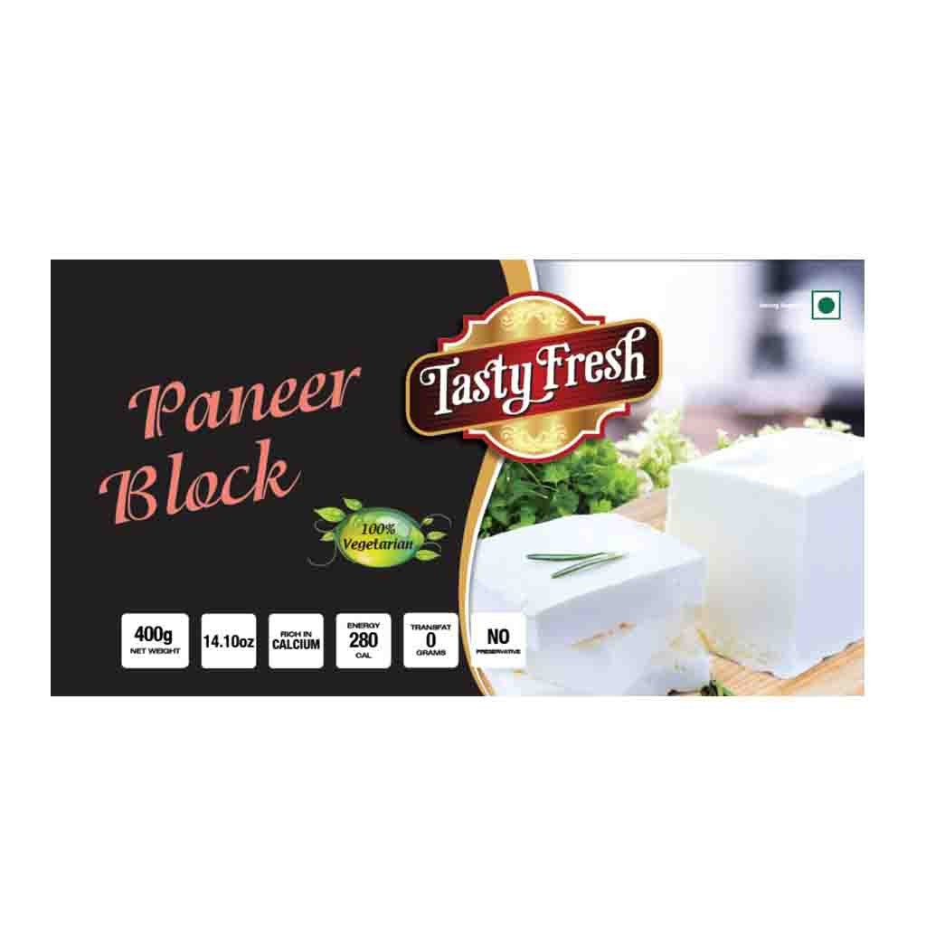 PANEER BLOCK TASTY FRESH 400 GM