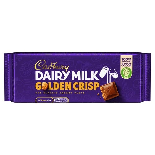 CADBURY DAIRY MILK GOLDEN CRISP 54 GM