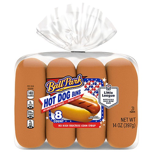 Ball Park Hot Dog Buns 14 OZ
