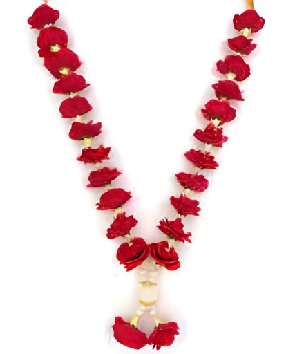 GOD MALA WITH PEARL / ARTIFICAL FLOWER GARLAND 1 Each