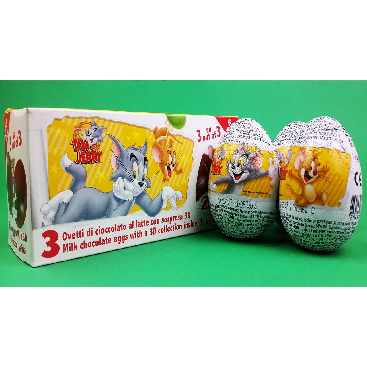 Tom Jerry Eggs 20 GM