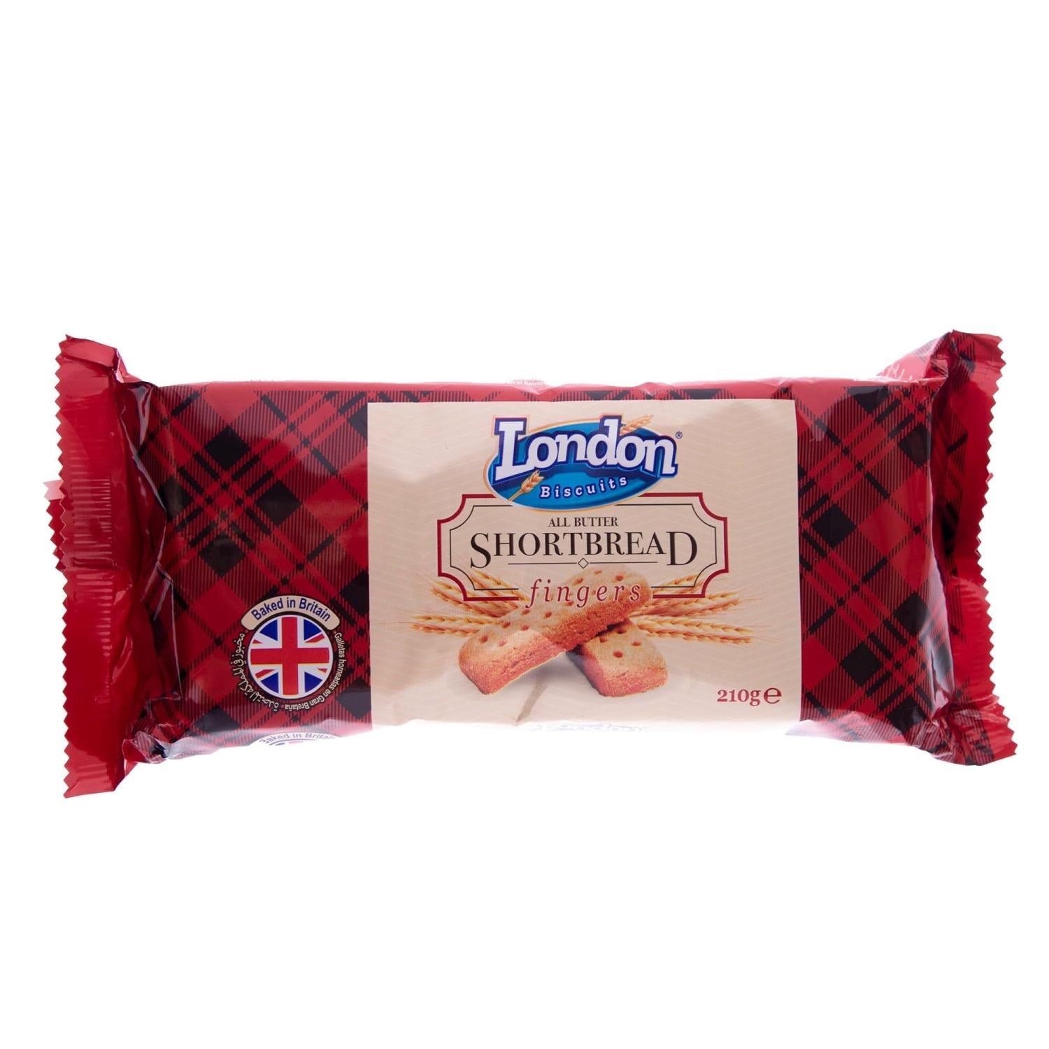 LONDON BISC SHORTBREAD 210 GM