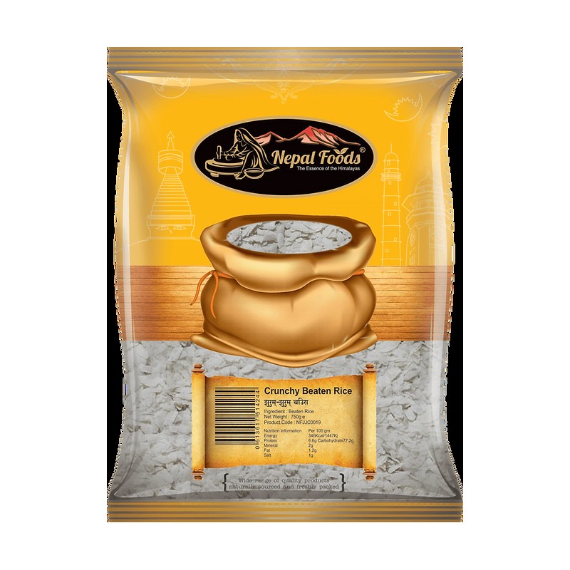 CRUNCHY BEATEN RICE 700 GM