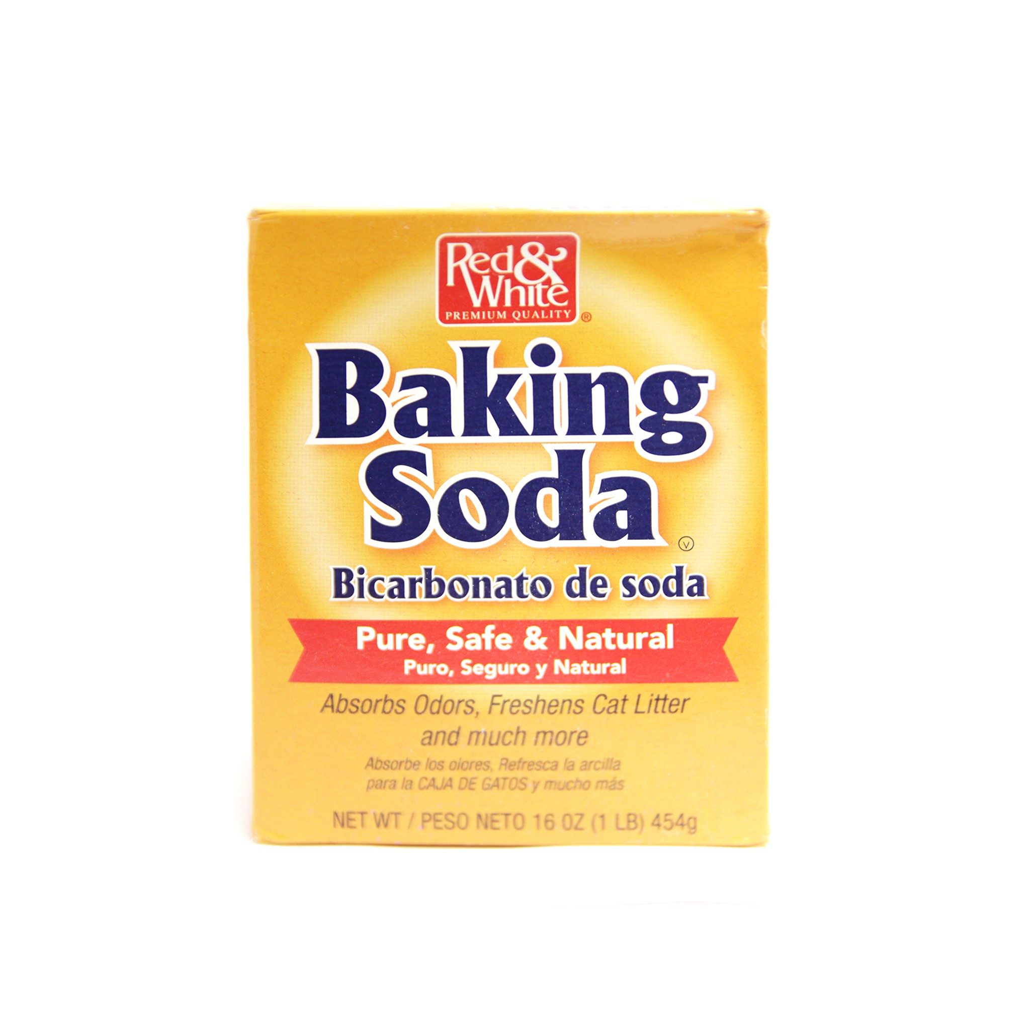 RED & WHITE BAKING SODA 454 GM