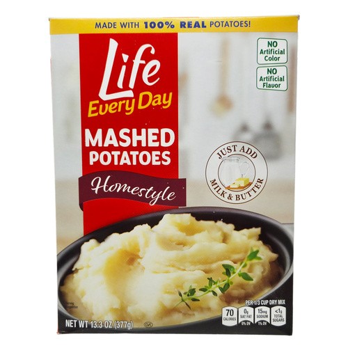 LIFE MASHED POTATOES 13 OZ
