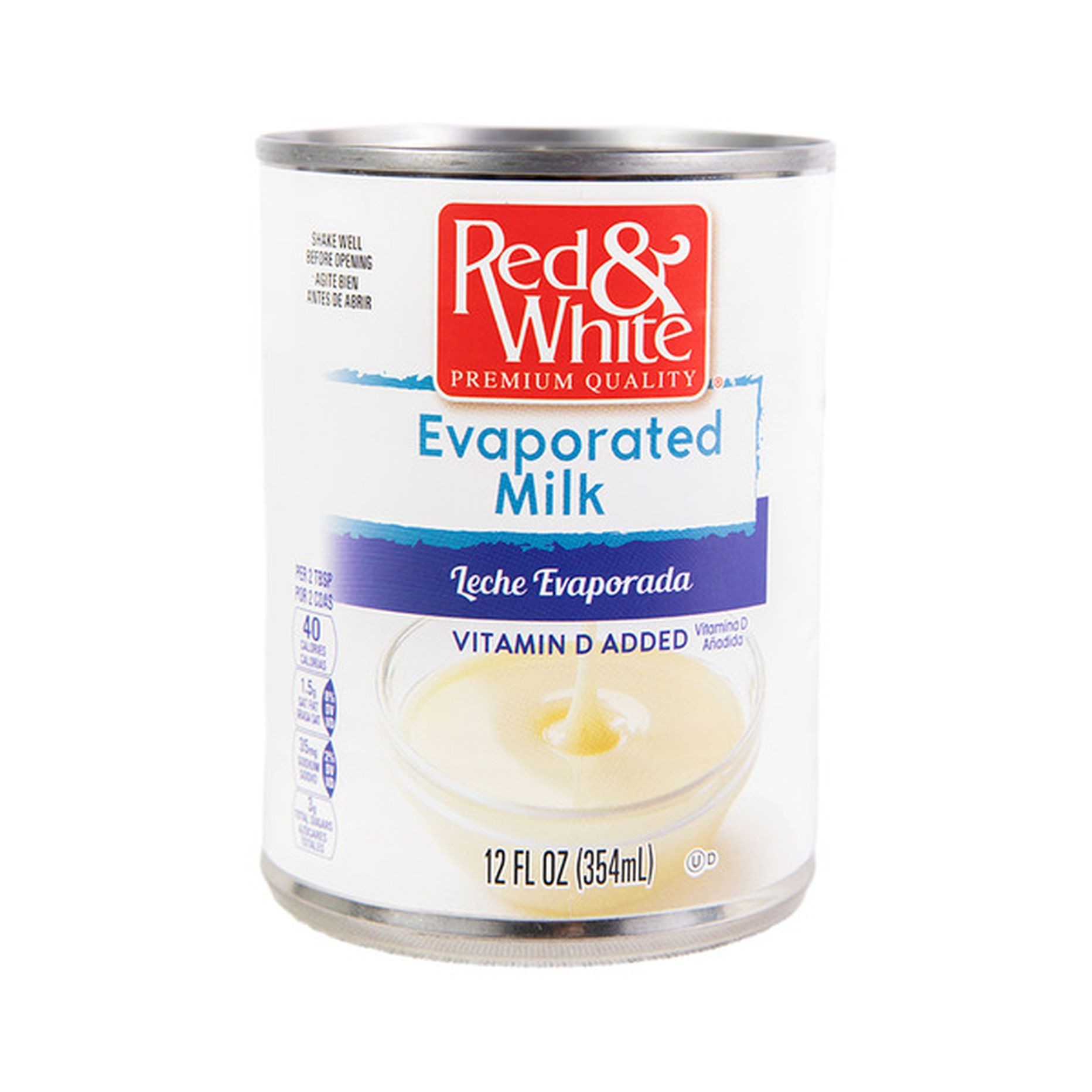RED & WHITE EVAPORATED MILK 12 OZ