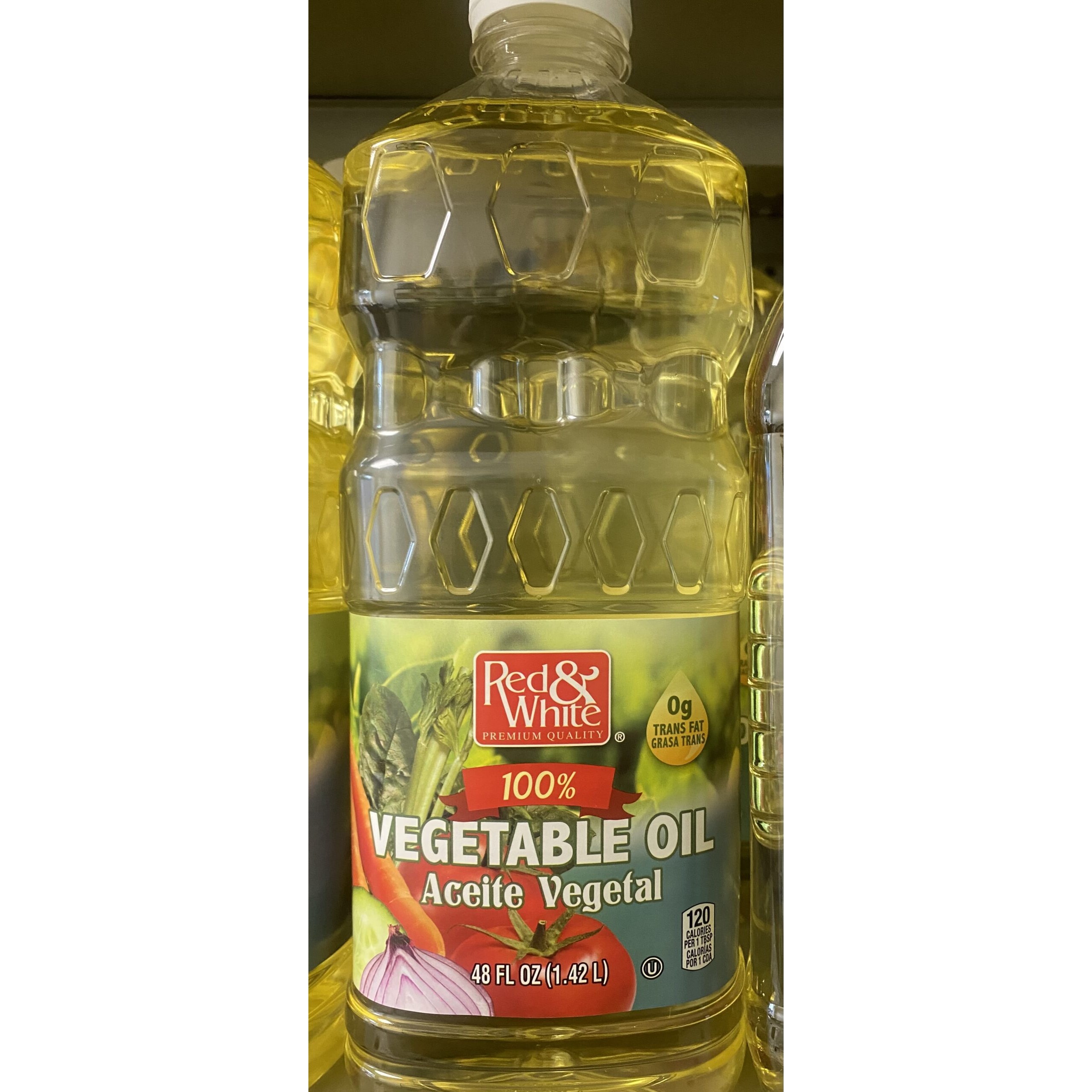 RED & WHITE VEG OIL 48 FLOZ