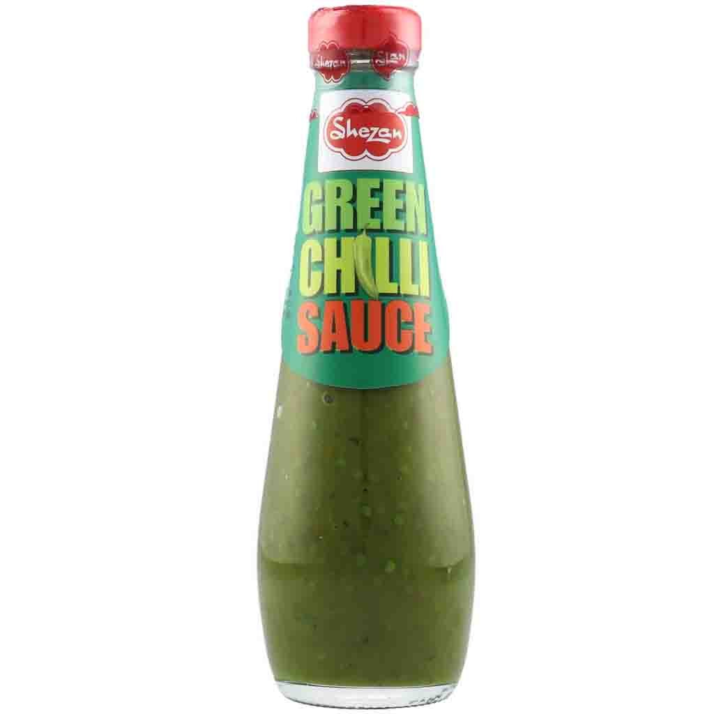 SHEZAN GREEN CHILLI SAUCE 300 GM