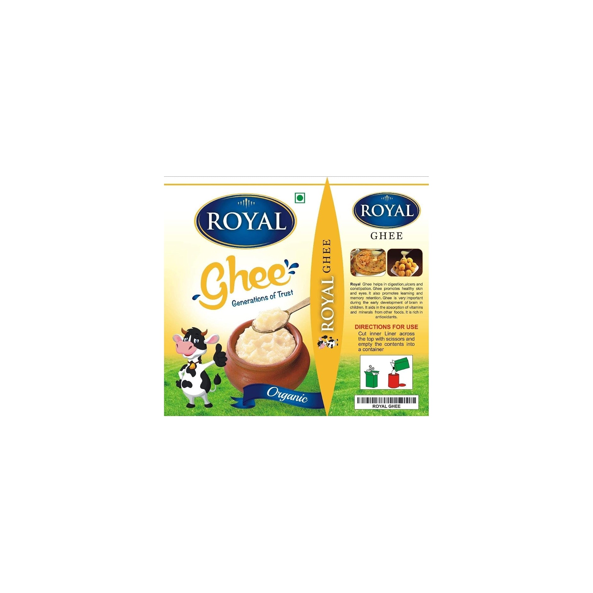 ROYAL PURE BUTTER GHEE 8 OZ