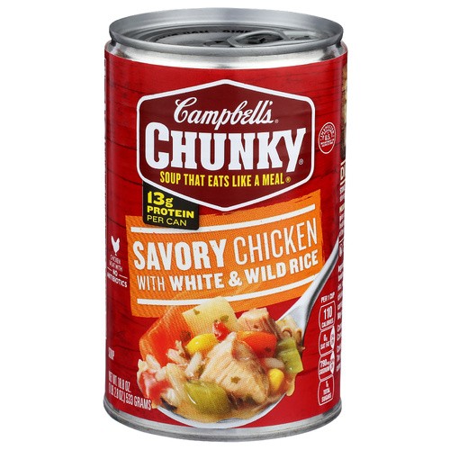 CAMPBELLS CHUNKY CHICKEN&RICE 18.8 OZ