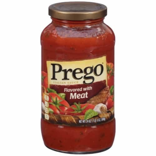 Prego Meat Spaghetti Sauce 24 OZ