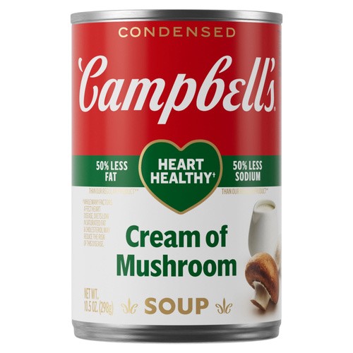 CAMPBELLS 50 HH CREAM MUSHROOM 10.5 OZ