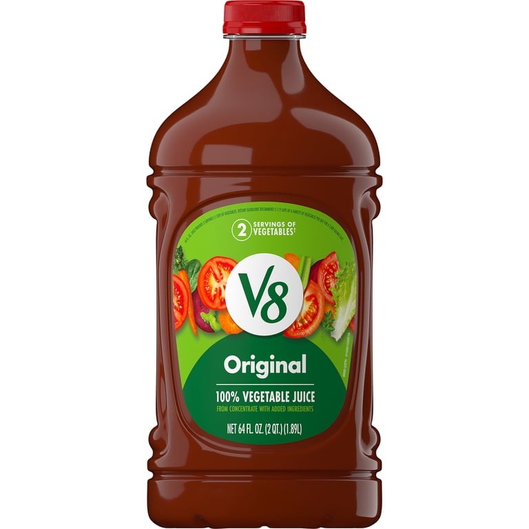 V8 VEGETABLE JCE PLS 64 FLOZ