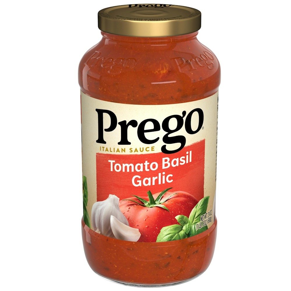 PREGO TOMATO BASIL GARLIC SAUCE 24 OZ