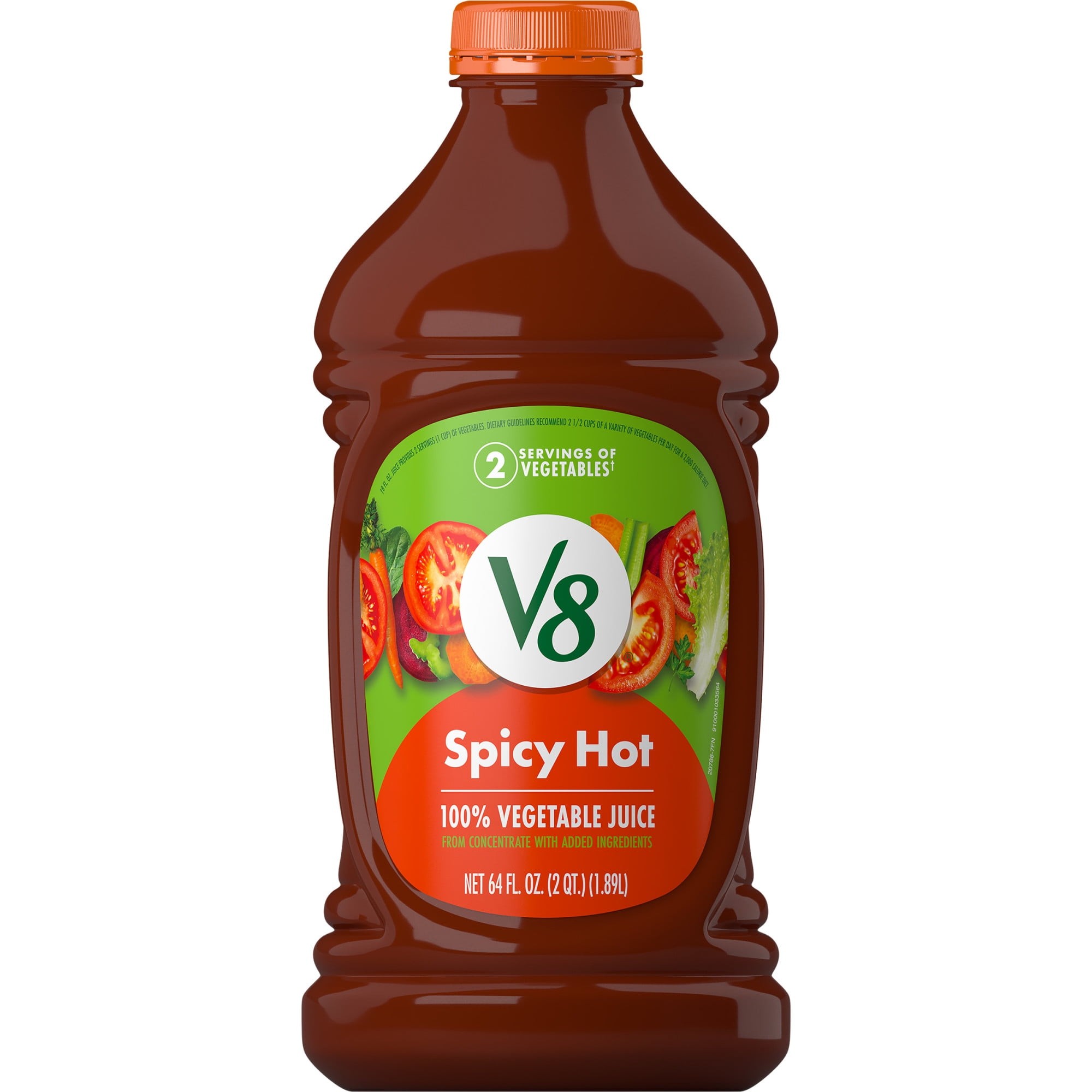 V8 SPICY HOT VEGETABLE JUICE 46 OZ