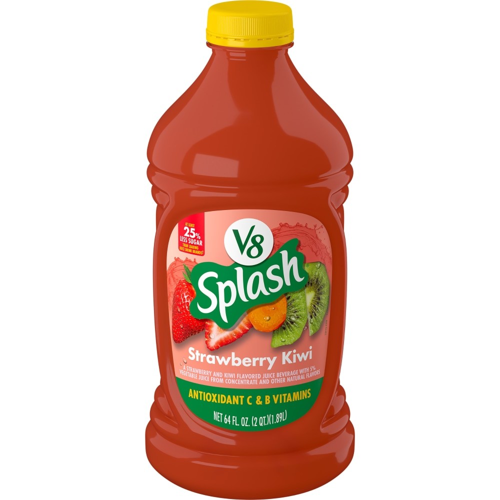 V8 Splash Strawberry Kiwi 64 FLOZ