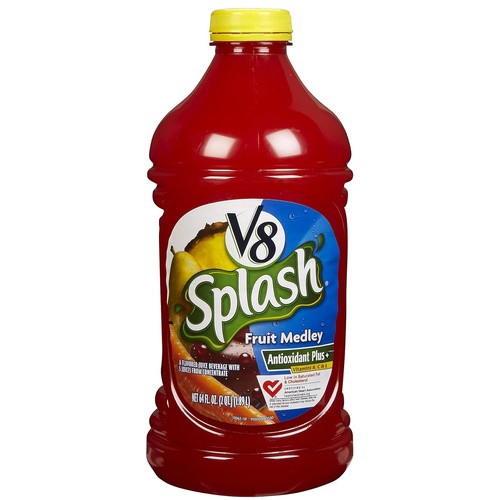V8 SPLASH FRUIT MEDLY 64 OZ